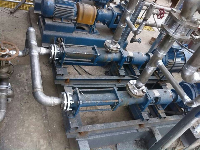 上海耐博生产的化工泵离心泵及螺杆泵用于二氧化硫资源化利用项目